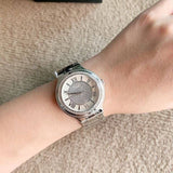Buy Shop Guess Madison Diamonds Silver Dial Silver Steel Strap Watch for Women - W0637L1 USA Online