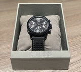 Buy Shop Guess Marina Chronograph Black Dial Black Rubber Strap Watch for Women - W1025L3 USA Online