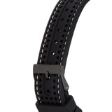 Buy Shop Guess Marina Chronograph Black Dial Black Rubber Strap Watch for Women - W1025L3 USA Online