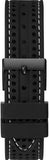 Buy Shop Guess Marina Chronograph Black Dial Black Rubber Strap Watch for Women - W1025L3 USA Online