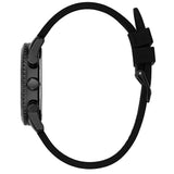 Buy Shop Guess Marina Chronograph Black Dial Black Rubber Strap Watch for Women - W1025L3 USA Online