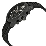 Buy Shop Guess Marina Chronograph Black Dial Black Rubber Strap Watch for Women - W1025L3 USA Online