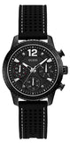 Buy Shop Guess Marina Chronograph Black Dial Black Rubber Strap Watch for Women - W1025L3 USA Online