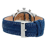 Buy Shop Guess Marina Chronograph Blue Dial Blue Denim Strap Watch For Women - W1057L1 USA Online