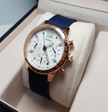 Buy Shop Guess Marina Multifunction White Dial Blue Rubber Strap Watch for Women - W1025L4 USA Online