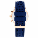 Buy Shop Guess Marina Multifunction White Dial Blue Rubber Strap Watch for Women - W1025L4 USA Online