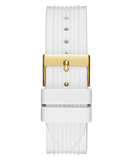 Buy Shop Guess Marina Multifunction White Dial White Rubber Strap Watch for Women - W1025L5 USA Online