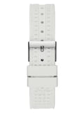 Buy Shop Guess Marina Quartz White Dial White Rubber Strap Watch For Women - W1025L1 USA Online