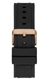 Buy Shop Guess Matrix Multifunction Black Dial Black Rubber Strap Watch For Men - GW0423G5 USA Online