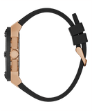 Buy Shop Guess Matrix Multifunction Black Dial Black Rubber Strap Watch For Men - GW0423G5 USA Online