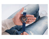 Buy Shop Guess Matrix Multifunction Blue Dial Blue Rubber Strap Watch for Men - GW0423G4 USA Online