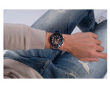 Buy Shop Guess Matrix Multifunction Blue Dial Blue Rubber Strap Watch for Men - GW0423G4 USA Online