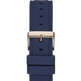 Buy Shop Guess Matrix Multifunction Blue Dial Blue Rubber Strap Watch for Men - GW0423G4 USA Online