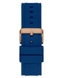 Buy Shop Guess Matrix Multifunction Blue Dial Blue Rubber Strap Watch for Men - GW0423G4 USA Online