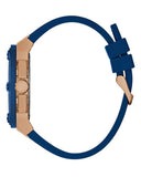 Buy Shop Guess Matrix Multifunction Blue Dial Blue Rubber Strap Watch for Men - GW0423G4 USA Online