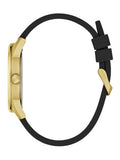 Buy Shop Guess Matrix Multifunction Gold Dial Black Rubber Strap Watch For Men - GW0423G2 USA Online