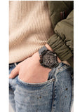 Buy Shop Guess Matrix Multifunction Grey Dial Grey Rubber Strap Watch for Men - GW0423G3 USA Online