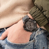 Buy Shop Guess Matrix Multifunction Grey Dial Grey Rubber Strap Watch for Men - GW0423G3 USA Online