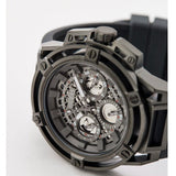 Buy Shop Guess Matrix Multifunction Grey Dial Grey Rubber Strap Watch for Men - GW0423G3 USA Online
