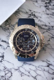 Buy Shop Guess Maverick Black Dial Rubber Strap Watch for Men - W0485G3 USA Online