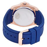 Buy Shop Guess Maverick Blue Dial Blue Rubber Strap Watch for Men - W0485G1 USA Online