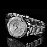 Buy Shop Guess Mini Phantom Silver Dial Silver Steel Strap Watch for Women - W0235L1 USA Online