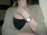 Buy Shop Guess Mini Phantom Silver Dial Silver Steel Strap Watch for Women - W0235L1 USA Online