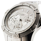 Buy Shop Guess Mini Phantom Silver Dial Silver Steel Strap Watch for Women - W0235L1 USA Online