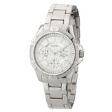 Buy Shop Guess Mini Phantom Silver Dial Silver Steel Strap Watch for Women - W0235L1 USA Online