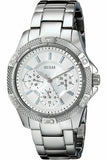 Buy Shop Guess Mini Phantom Silver Dial Silver Steel Strap Watch for Women - W0235L1 USA Online
