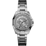 Buy Shop Guess Mini Phantom Silver Dial Silver Steel Strap Watch for Women - W0235L1 USA Online