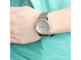 Buy Shop Guess Mini Spectrum Analog Silver Dial Two Tone Steel Strap Watch For Women - W0122L2 USA Online