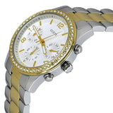 Buy Shop Guess Mini Spectrum Analog Silver Dial Two Tone Steel Strap Watch For Women - W0122L2 USA Online