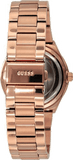 Buy Shop Guess Mini Spectrum Quartz Rose Gold Dial Rose Gold Steel Strap Watch For Women - W0122L3 USA Online
