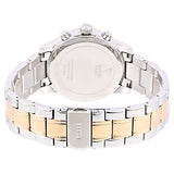 Buy Shop Guess Mini Sunrise Analog Silver Dial Two Tone Steel Strap Watch For Women - W0448L4 USA Online