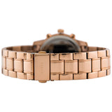 Buy Shop Guess Mini Sunrise Chronograph Quartz Rose Gold Dial Rose Gold Steel Strap Watch For Women - W0448L3 USA Online