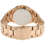 Buy Shop Guess Mini Sunrise Chronograph Quartz Rose Gold Dial Rose Gold Steel Strap Watch For Women - W0448L3 USA Online