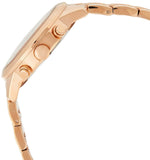 Buy Shop Guess Mini Sunrise Chronograph Quartz Rose Gold Dial Rose Gold Steel Strap Watch For Women - W0448L3 USA Online