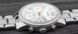 Buy Shop Guess Mini Sunrise Chronograph Quartz Silver Dial Silver Steel Strap Watch For Women - W0623L1 USA Online
