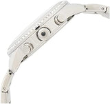Buy Shop Guess Mini Sunrise Chronograph Quartz Silver Dial Silver Steel Strap Watch For Women - W0623L1 USA Online
