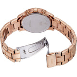 Buy Shop Guess Mini Sunrise Multi Function Analog Turquoise Dial Rose Gold Steel Strap Watch For Women - W0448L8 USA Online