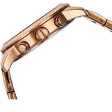 Buy Shop Guess Mini Sunrise Multi Function Analog Turquoise Dial Rose Gold Steel Strap Watch For Women - W0448L8 USA Online