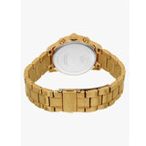 Buy Shop Guess Mini Sunrise Quartz Analog Orange Dial Gold Steel Strap Watch For Women - W0448L7 USA Online