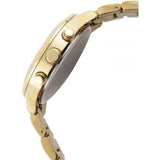 Buy Shop Guess Mini Sunrise Quartz Analog Orange Dial Gold Steel Strap Watch For Women - W0448L7 USA Online