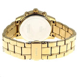 Buy Shop Guess Mini Sunrise Quartz Blue Dial Gold Steel Strap Watch For Women - W0448L6 USA Online