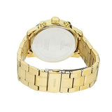 Buy Shop Guess Mini Sunrise Quartz Gold Dial Gold Steel Strap Watch For Women - W0448L2 USA Online