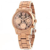 Buy Shop Guess Mini Sunrise Quartz Rose Gold Dial Rose Gold Steel Strap Watch For Women - W0448L9 USA Online