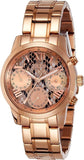 Buy Shop Guess Mini Sunrise Quartz Rose Gold Dial Rose Gold Steel Strap Watch For Women - W0448L9 USA Online