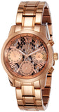 Buy Shop Guess Mini Sunrise Quartz Rose Gold Dial Rose Gold Steel Strap Watch For Women - W0448L9 USA Online