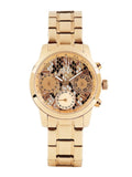 Buy Shop Guess Mini Sunrise Quartz Rose Gold Dial Rose Gold Steel Strap Watch For Women - W0448L9 USA Online